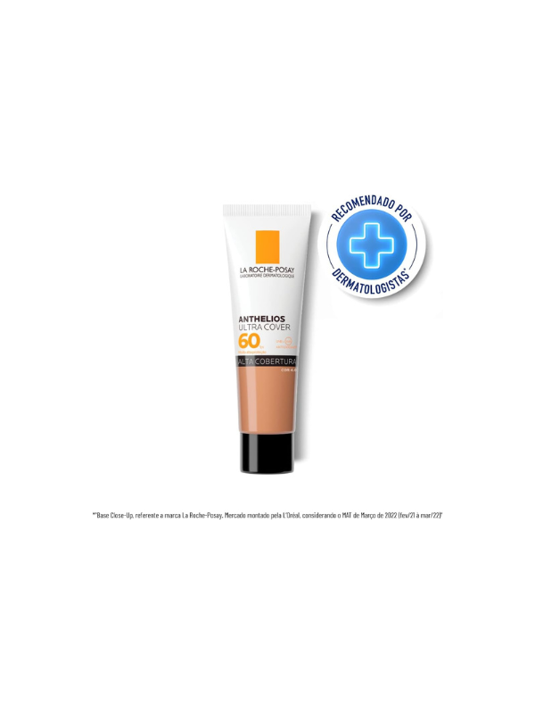 Protetor Solar La Roche-Posay, com Cor e Performance de Maquiagem - Textura Fluida, Oil free